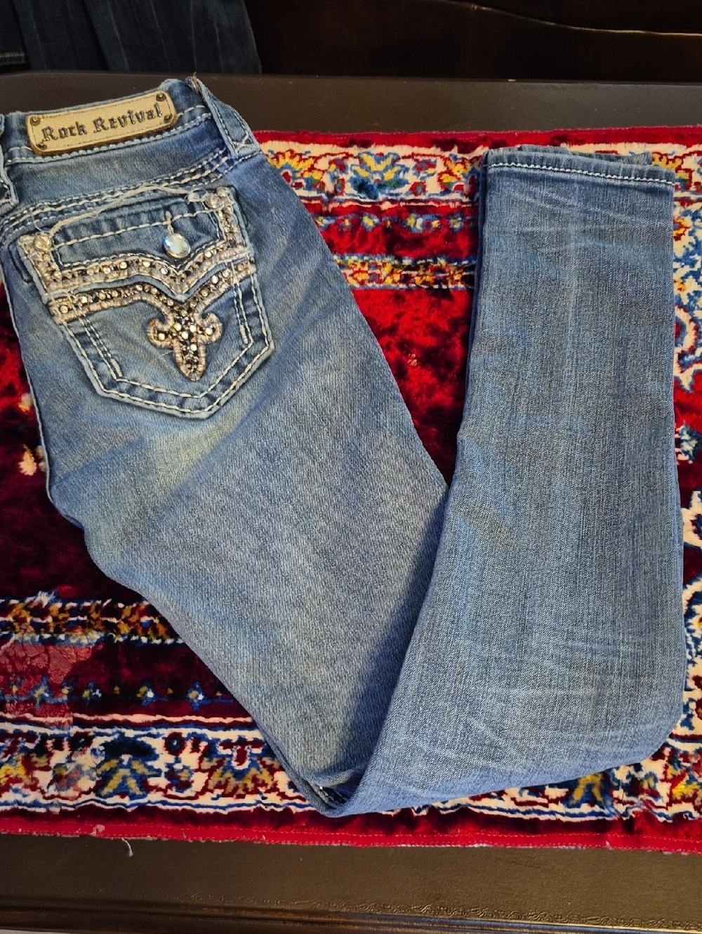 Rock Revival "Bettys"Women’s Skinny Jeans Y2k Sz. 25" (#2084C)